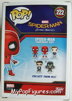 Spider-Man (Homemade Suit) (Masked) from Spider-Man - Spider-Man Homecoming Pop! manufactured by Funko [Back]