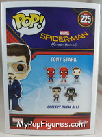 Tony Stark from Spider-Man - Spider-Man Homecoming Pop! manufactured by Funko [Back]