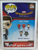 Tony Stark from Spider-Man - Spider-Man Homecoming Pop! manufactured by Funko [Back]