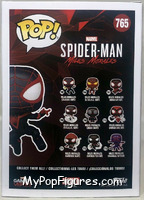 Miles Morales (Classic Suit) from Spider-Man - Miles Morales - Pop! Vinyl Figures manufactured by Funko [Back]