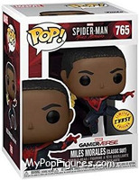 Miles Morales (Classic Suit) (Unmasked) (Chase) from Spider-Man - Miles Morales - Pop! Vinyl Figures manufactured by Funko [Front]