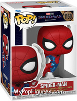 Spider-Man (Swinging) from Spider-Man - No Way Home - Pop! Vinyl Figures manufactured by Funko [Front]