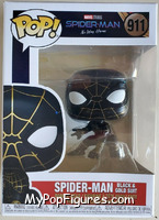 Spider-Man (Black & Gold Suit) from Spider-Man - No Way Home - Pop! Vinyl Figures manufactured by Funko [Front]