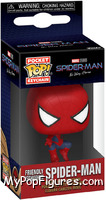 Spider-Man (Friendly Neighborhood) from Spider-Man - No Way Home - Pop! Keychains manufactured by Funko [Front]