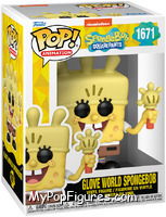 Glove World SpongeBob from Spongebob Squarepants - Pop! Vinyl Figures manufactured by Funko [Front]