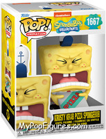 Krusty Krab Pizza SpongeBob from Spongebob Squarepants - Pop! Vinyl Figures manufactured by Funko [Front]