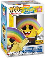 SpongeBob Squarepants Rainbow (Diamond) from Spongebob Squarepants - Pop! Vinyl Figures manufactured by Funko [Front]