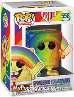 SpongeBob SquarePants (Pride) from Spongebob Squarepants - Pop! Vinyl Figures manufactured by Funko [Front]