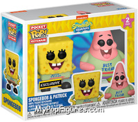 SpongeBob & Patrick (Best Friends) from Spongebob Squarepants - Pop! Keychains manufactured by Funko [Front]