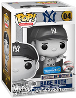 Babe Ruth (B&W) from Sports Legends - Pop! Vinyl Figures manufactured by Funko [Front]