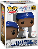 Jackie Robinson (Batting) from Sports Legends - Pop! Vinyl Figures manufactured by Funko [Front]