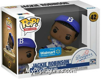 Jackie Robinson (Sliding) from Sports Legends - Pop! Vinyl Figures manufactured by Funko [Front]