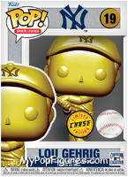 Lou Gehrig (Gold) (Chase) from Sports Legends - Pop! Vinyl Figures manufactured by Funko [Front]