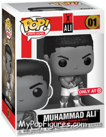 Muhammad Ali (B&W) from Sports Legends - Pop! Vinyl Figures manufactured by Funko [Front]