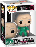 Player 001: Oh Il-Nam from Squid Game - Pop! Vinyl Figures manufactured by Funko [Front]