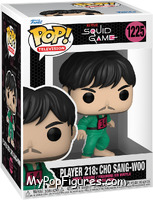 Player 218: Cho Sang-Woo from Squid Game - Pop! Vinyl Figures manufactured by Funko [Front]