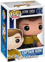 Captain Kirk from Star Trek - Original Series Pop! manufactured by Funko [Front]