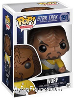 Worf from Star Trek - Next Generation Pop! manufactured by Funko [Front]