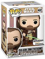 Qui-Gon Jinn (Tatooine) from Star Wars - Across the Galaxy - Pop! Vinyl Figures manufactured by Funko [Front]