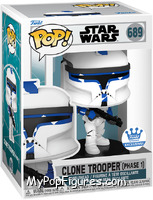 Clone Trooper (Phase 1) from Star Wars - Ahsoka - Pop! Vinyl Figures manufactured by Funko [Front]