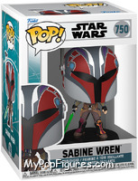 Sabine Wren (Lightsaber) from Star Wars - Ahsoka - Pop! Vinyl Figures manufactured by Funko [Front]