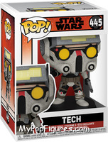 Tech from Star Wars - Bad Batch - Pop! Vinyl Figures manufactured by Funko [Front]