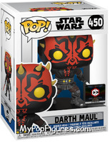 Darth Maul from Star Wars - Clone Wars - Pop! Vinyl Figures manufactured by Funko [Front]