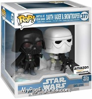 Battle at Echo Base: Darth Vader & Snowtrooper from Star Wars - Empire Strikes Back - Pop! Vinyl Figures manufactured by Funko [Front]