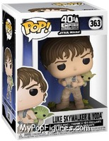 Luke Skywalker & Yoda from Star Wars - Empire Strikes Back - Pop! Vinyl Figures manufactured by Funko [Front]