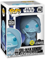 Obi-Wan Kenobi (Glows in the Dark) from Star Wars - Empire Strikes Back - Pop! Vinyl Figures manufactured by Funko [Front]