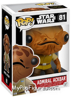 Admiral Ackbar (Yellow Suit) from Star Wars - Force Awakens - Pop! Vinyl Figures manufactured by Funko [Front]