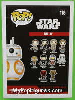 BB-8 from Star Wars - Force Awakens - Pop! Vinyl Figures manufactured by Funko [Back]