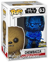 Chewbacca (Blue Chrome) from Star Wars - Force Awakens - Pop! Vinyl Figures manufactured by Funko [Front]