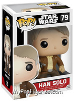 Han Solo from Star Wars - Force Awakens - Pop! Vinyl Figures manufactured by Funko [Front]