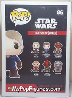 Han Solo (Snow Gear) from Star Wars - Force Awakens - Pop! Vinyl Figures manufactured by Funko [Back]