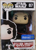 Kylo Ren (Unmasked) from Star Wars - Force Awakens - Pop! Vinyl Figures manufactured by Funko [Front]