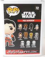 Poe Dameron from Star Wars - Force Awakens - Pop! Vinyl Figures manufactured by Funko [Back]