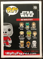 Red Snaggletooth from Star Wars - Force Awakens - Pop! Vinyl Figures manufactured by Funko [Back]