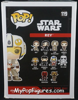 Rey from Star Wars - Force Awakens - Pop! Vinyl Figures manufactured by Funko [Back]