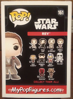 Rey from Star Wars - Force Awakens - Pop! Vinyl Figures manufactured by Funko [Back]