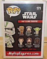 442nd Clone Trooper from Star Wars - Pop! Vinyl Figures manufactured by Funko [Back]