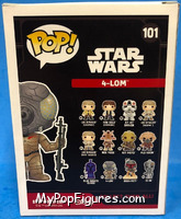 4-LOM from Star Wars - Pop! Vinyl Figures manufactured by Funko [Back]