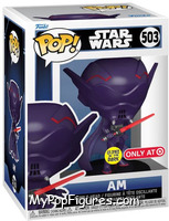 Am (Glows in the Dark) from Star Wars - Visions Pop! manufactured by Funko [Front]