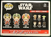 Biggs / Wedge / Porkins from Star Wars - Pop! Sets manufactured by Funko [Back]