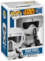 Biker Scout from Star Wars - Pop! Vinyl Figures manufactured by Funko [Front]