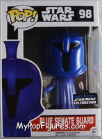 Blue Senate Guard from Star Wars - Pop! Vinyl Figures manufactured by Funko [Front]