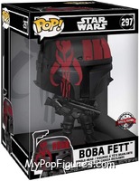 Boba Fett (Black) (10" Scale) from Star Wars - Pop! Vinyl Figures manufactured by Funko [Front]