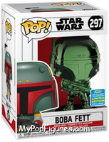 Boba Fett (Green Chrome) from Star Wars - Pop! Vinyl Figures manufactured by Funko [Front]