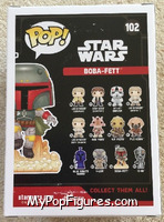 Boba Fett from Star Wars - Pop! Vinyl Figures manufactured by Funko [Back]