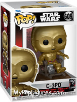 C-3PO from Star Wars - Return of the Jedi 40th Pop! manufactured by Funko [Front]